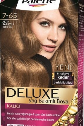 Schwarzkopf Palette Deluxe 7-65 Altın Parıltılı Toffee 8690572781234