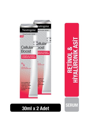 Neutrogena Cellular Boost Kırışıklık Karşıtı Konsantre Bakım 30 ml x 2 Adet