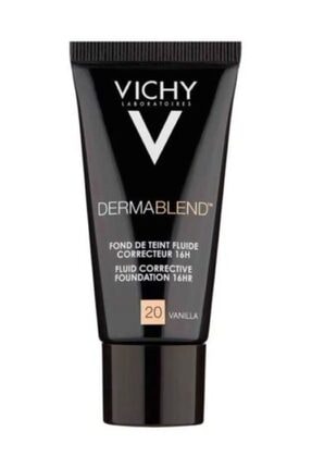 Vichy Dermablend Tüm Cilt Tipleri İçin Yüksek Kapatıcılık Etkili Likit Fondöten Vanilla30 ml 3337875572385