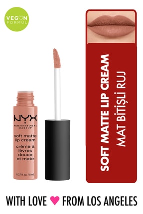 NYX Professional Makeup Mat Ruj - Soft Matte Lip Cream Stockholm 14 g 800897142834