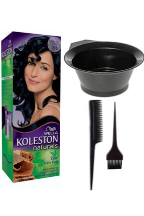 Koleston Naturals 2/8 Böğürtlen Siyahı Kalıcı Krem Saç Boyama Seti 7681355441402