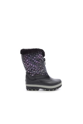 Kemal Tanca Unisex Çocuk Kumas Kar Botu Bot 516 1225 Bot 21-30