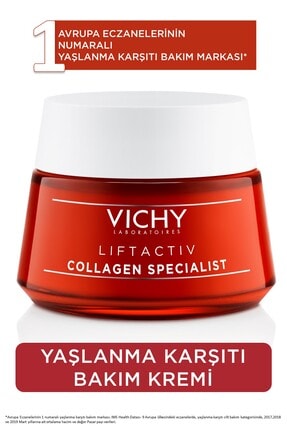 Vichy Liftactiv Collagen Specialist Yaşlanma Karşıtı Krem 50 ml 3337875607254