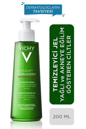 Vichy Normaderm Phytosolution Temizleyici Jel Yağlı/Akneye Eğilim Gösteren Ciltler Salisilik Asit 200 ml