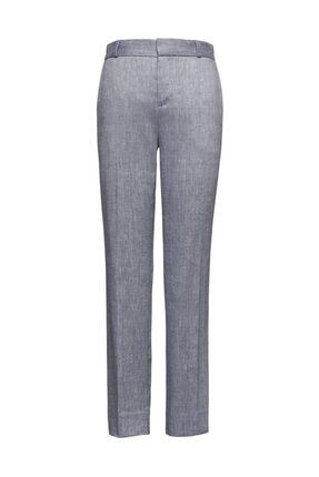 Banana Republic Avery Straight-fit Streç Keten Pamuk Karışımlı Pantolon