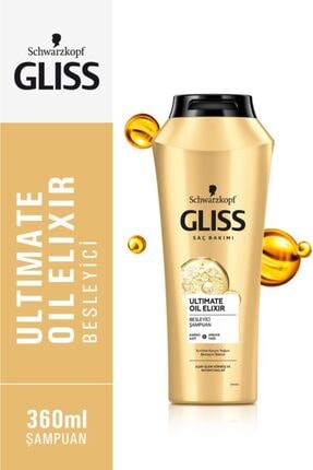 Gliss Schwarzkopf Gliss Ultimate Oil Elixir Yoğun Besleyici Şampuan 360Ml Tr