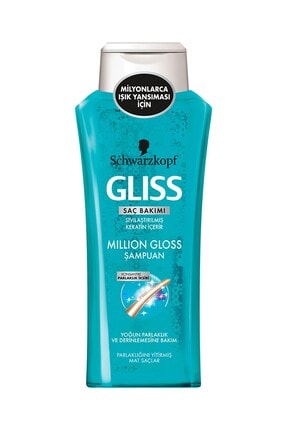 Gliss Million Parlaklığını Yitirmiş Mat Saçlar Için Şampuan 400 ml 8690572773789