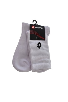 Lotto Unisex Havlu Pamuklu Çorap 2'li Paket 36-39 Morıs Socks Iı Twın Pack-r7974