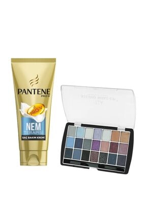 Pantene 3 Minute Miracle Saç Bakım Kremi Nem Terapisi 200 ml + 21’li Tekin Acar Makyaj Far Paleti