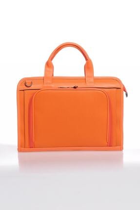 Sergio Giorgianni Luxury Sg071219 Belin/turuncu Unisex Evrak Çantası