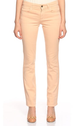 Salvatore Ferragamo Kadın Pudra Rengi Pantolon Svf13D915P-608166-Macaron