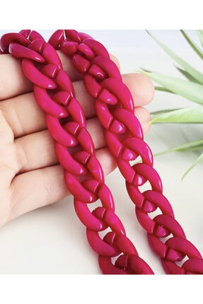 Accessories Şık Havalı Iddialı Kokoş Fuşya Gözlük Zinciri - Ipi