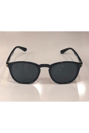 Swing Unisex Siyah Yuvarlak Polarize Camlı Güneş Gözlüğü 229 C3