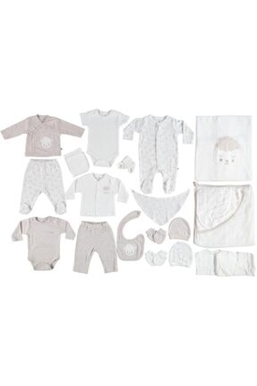Bibaby 84024 Sweet Lamb Yenidoğan Bebek Hastane Çıkışı 20'li Set %100 Pamuklu