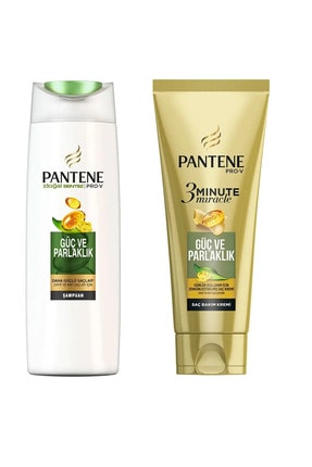 Pantene Doğal Sentez Güç Ve Parlaklık 500 ml 3 Minute Miracle Saç Bakım Kremi Güç Ve Parlaklık 200 ml