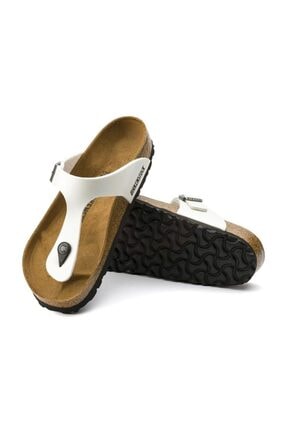 Birkenstock Kadın Beyaz İnci Parmak Arası Kadın Terlik 843891 V2