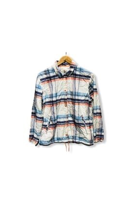 Herschel Herschel Katlanır Rüzgarlık Voyage Women's Wind Plaid/peacoat