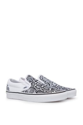Vans UA CLASSIC SLIP-ON Beyaz Kadın Slip On Ayakkabı 100583587