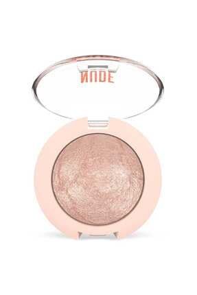 Golden Rose Işıltılı Terracotta Göz Farı - Nude Look Pearl Baked Eyeshadow No:01 Ivory 8691190967253
