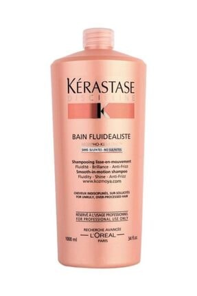 Kerastase Asi ve Kabarık Saçlar için Şampuan 1000 ml - Discipline Bain Fluidealiste No Sulfates 3474630647534