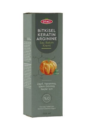 Otacı Saç Bakım Kompleksi Keratin Arginine Ekstra Yumuşaklık Ve İpeksi görünüm 250 ml