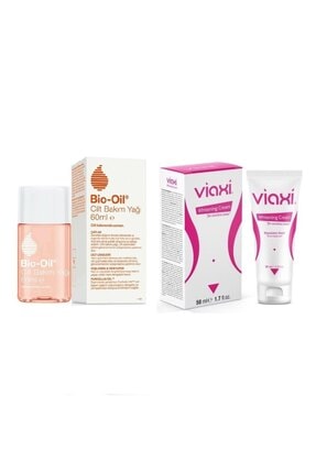 Bio Oil Çatlak Karşıtı Nemlendirici Cilt Bakım Yağı 60 ml Ve Kararmalara Karşı Beyazlatıcı Krem 50 ml