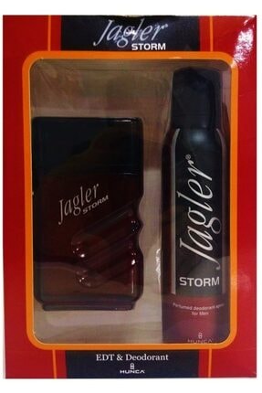 Jagler Storm Edt 90 ml Unisex Parfüm + Deo Erkek Storm MRKDLDR-BRKD-7697