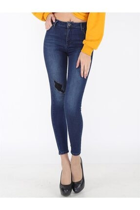 Twister Jeans Kadın Slim Fit Çok Yüksek Bel Pantolon Eva 9204-01 01