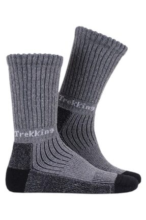 Thermoform Kadın Trekking Termal Çorap Antrasit Gri (Hzts33-r005)