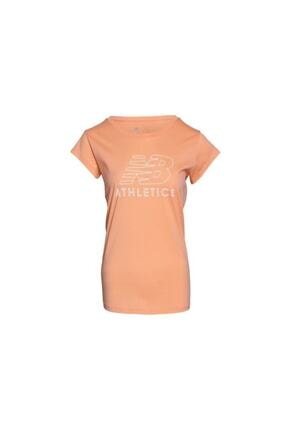 New Balance Athletıcs Womens Tee Somon Kadın Tişört - Wps003-fjı