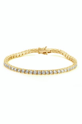 Valori Jewels Swarovski Zirkon Taşlı Gümüş Su Yolu Bileklik 5.39 Karat
