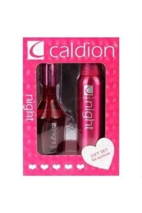 Caldion Night Edt 100 ml Kadın Parfüm + Deodorant Set 7788291013609