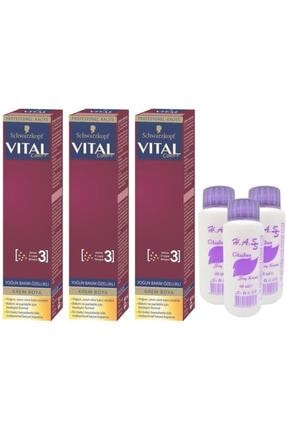 Schwarzkopf Schwarzkopf Vital Colors Saç Boyası Kahve-4-0 Oksidan 3 Adet