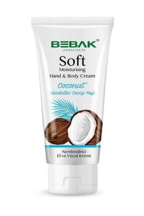 Bebak Soft Nemlendirici El Ve Vücut Kremi - Hindistan Cevizi 75 ml.
