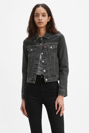 Levi's Kadın Original Trucker Dirt Siyah Kadın Trucker 2994500660