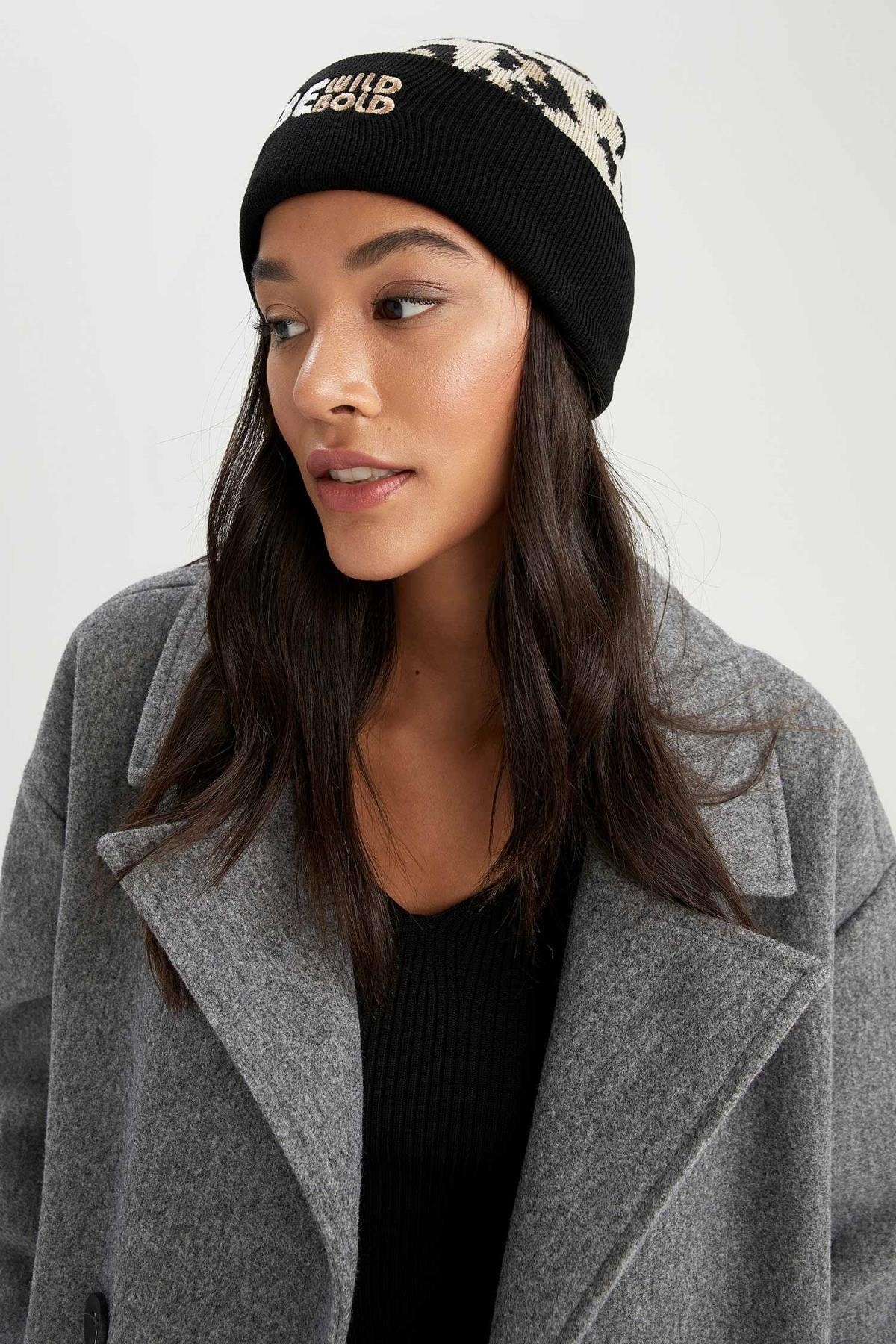Adidas clearance leopard beanie