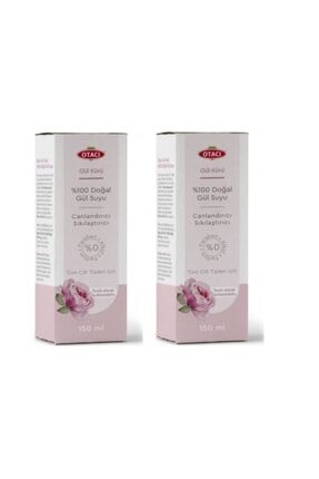 Otacı Doğal Gül Suyu Tonik Sıkılaştırıcı Canlandırıcı 150 ml Vegan X 2 Adet
