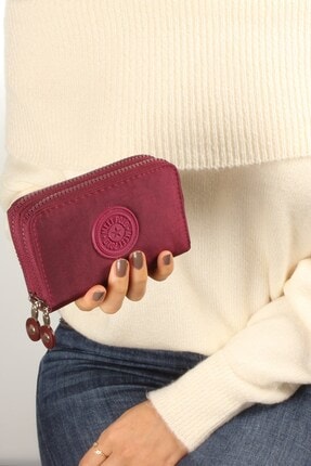 Luwwe Bag's Kadın Spor Tarz Mini Fermuarlı Çift Bölmeli Cüzdan&kartlık (50435)