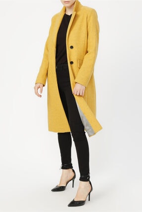 Random Düğme Detaylı Cepli Kaban
%52 Acrılık %45 Polyester %3 Wool