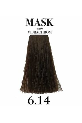 Davines Mask Vibrachrom 6,14 Koyu Küllü Bakır Kumral Saç Boyası 100ml