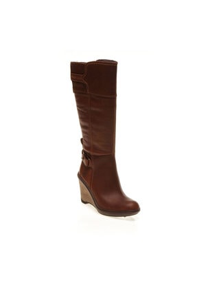 Timberland Kadın Çizme 3624R W Tımberland Stratham Heıghts Wedge Tall Boot