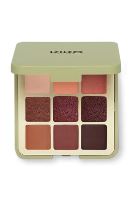 KIKO 9'lu Far Paleti - New Green Me Eyeshadow Palette 102 Feisty Saffron