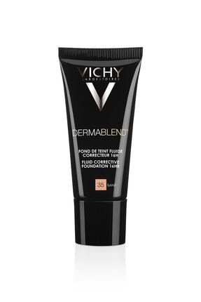 Vichy Dermablend Yüksek Kapatıc Etkili Tüm Cilt Tipleri İçin Likit Fondöten Sand 30 ml 3337871316617