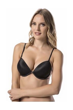 ÖZKAN underwear Le Jardin 7007 Destekli Push-Up Taşlı Biyeli Micro Sütyen
