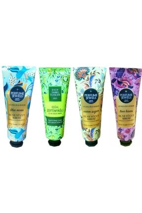 Eyüp Sabri Tuncer Doğal Zeytinyağlı 50ml El & Vücut Krem 4'lü Set
