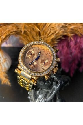 Bigotti Milano Multifoksiyon Çelik Bayan Kol Saati - Gold / Altın