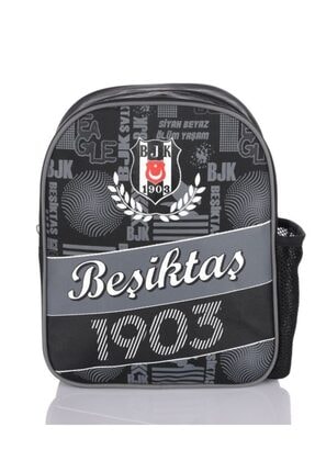 Hakan Çanta Unisex Siyah Beşiktaş Günlük Anaokulu Sırt Çantası
