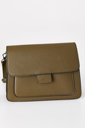 Bianco Lucci Bag Kadın Kapaklı Çok Bölmeli Çapraz Askılı Omuz Çantası Cnt044