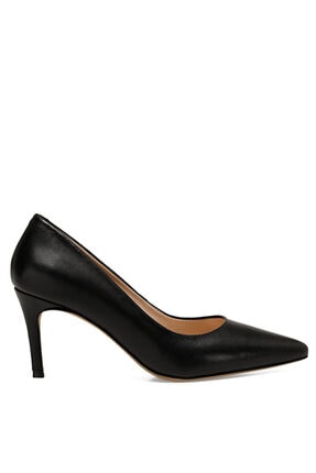 Nine West CAVIR Siyah Kadın Hakiki Deri Topuklu Ayakkabı 100581948