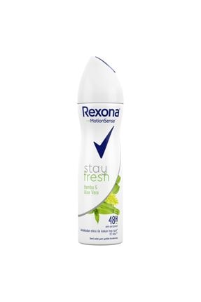 Rexona Stay Fresh Aloe Vera & Bamboo Kadın Sprey Deodorant 150 ml